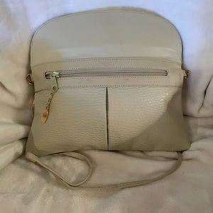 Leather Express Ecru Bag